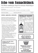 Echo vom Fasnachtsbuck