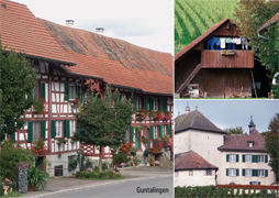 Postkarten Gemeinden Unter-, Oberstammheim, Waltalingen, Guntalingen